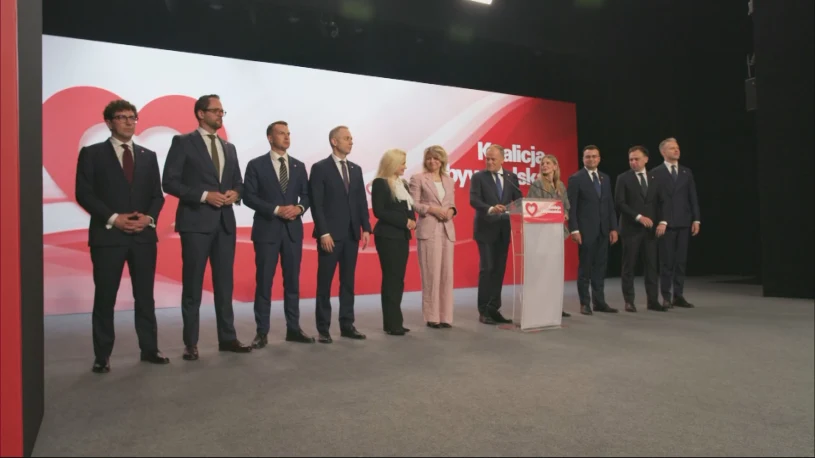 "Dziesiątka na wybory" Koalicji Obywatelskiej. Tusk podał nazwiska