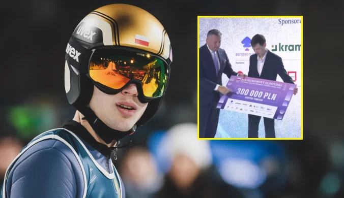 Tomasiak pierwszy raz publicznie po upadku. Od razu wpadka. Miliony w tle