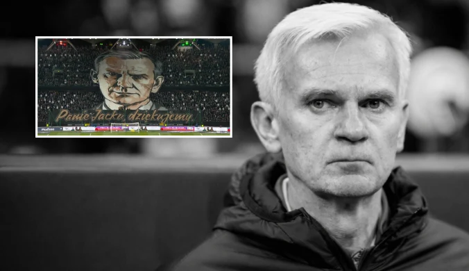 Wzruszające sceny na stadionie Legii. Tak kibice pożegnali Jacka Magierę
