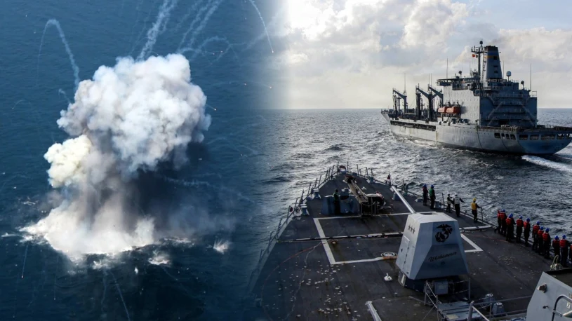 Niszczyciele USA ruszyły przez cieśninę. Iran zareagował natychmiast