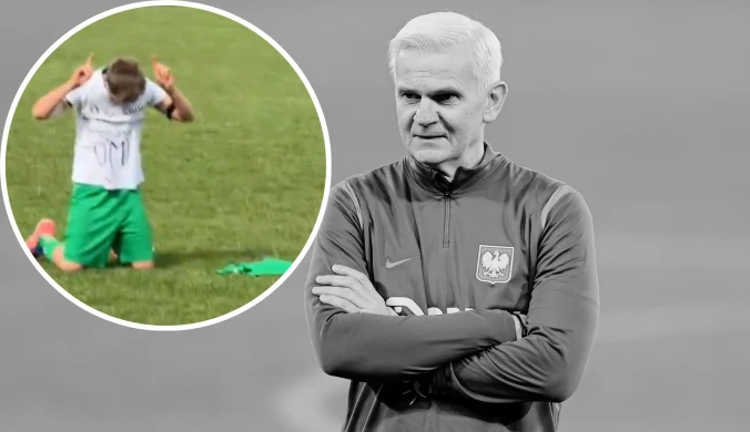 Wzruszający gest Jana Magiery. Zadedykował bramkę zmarłemu ojcu