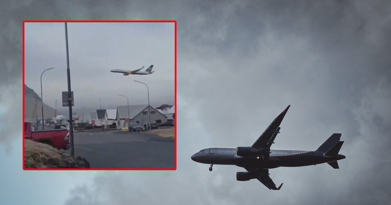 Boeing prawie nad ziemią. Tak pilot żegna się z zawodem na ostatnim locie