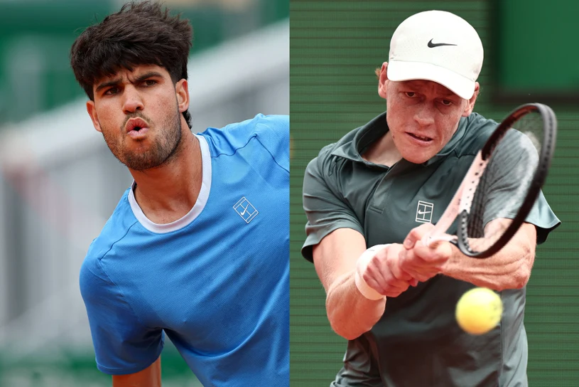 Ponad dwie godziny finału Alcaraz - Sinner. Znamy mistrza ATP Monte Carlo
