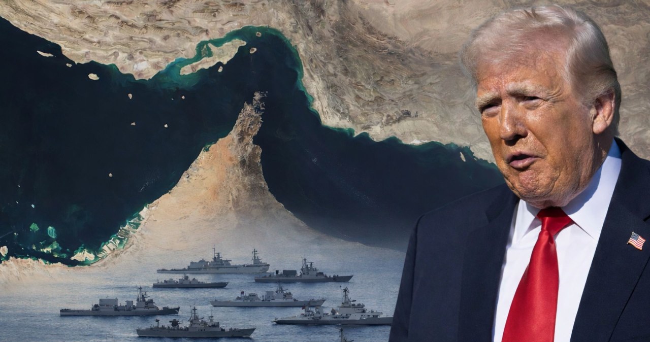 Blokada cieśniny Ormuz. Donald Trump ogłosil decyzję Blokada cieśniny Ormuz. Donald Trump ogłosil decyzję