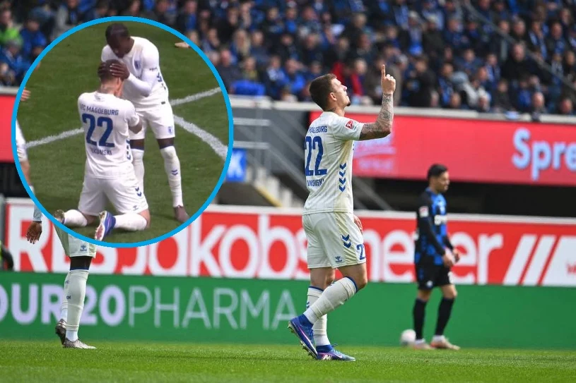 Polak zachwyca w Niemczech. Niespodziewana reakcja po golu. Wzruszający gest