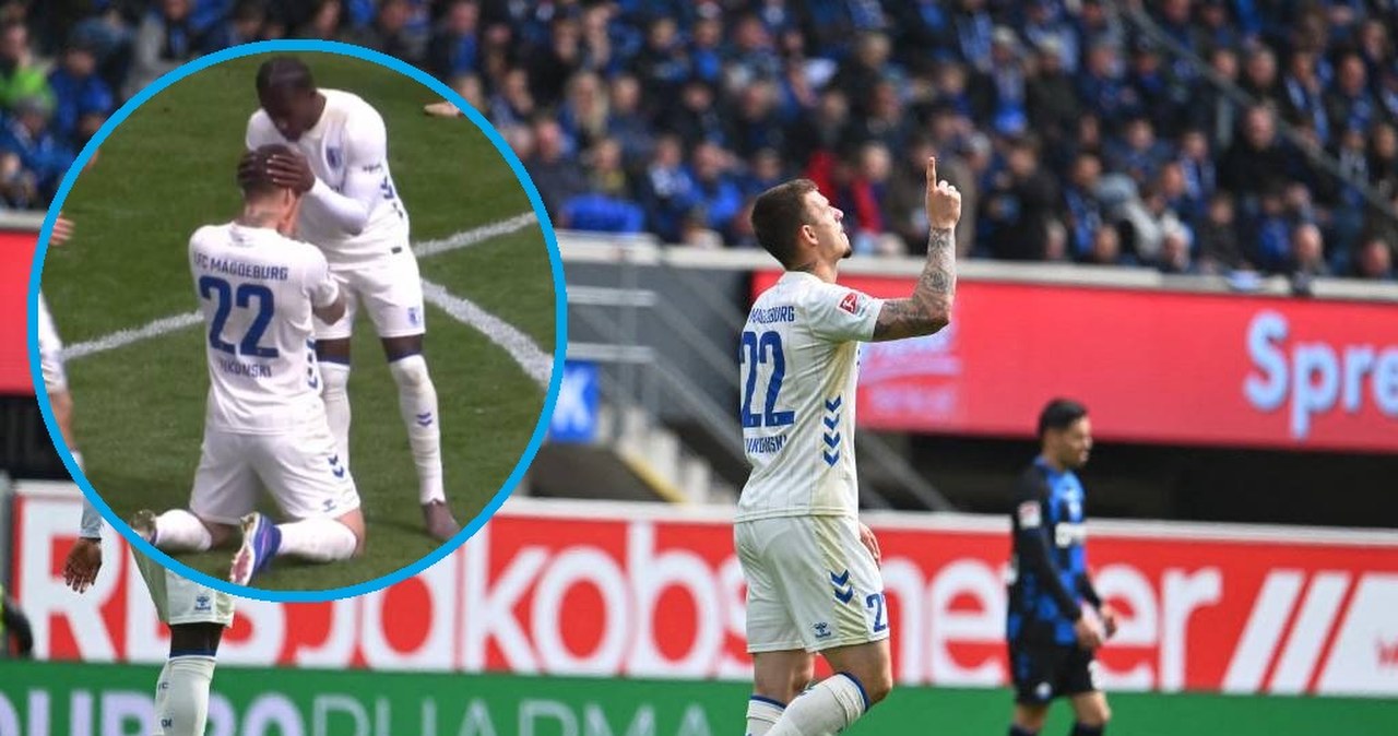 Polak zachwyca w Niemczech. Niespodziewana reakcja po golu. Wzruszający gest