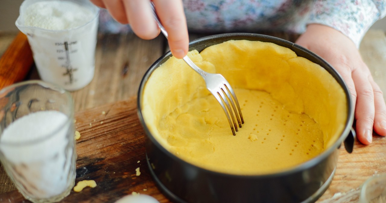 Do kruchego ciasta nie dodaję masła. Jest delikatne i kremowe w smaku