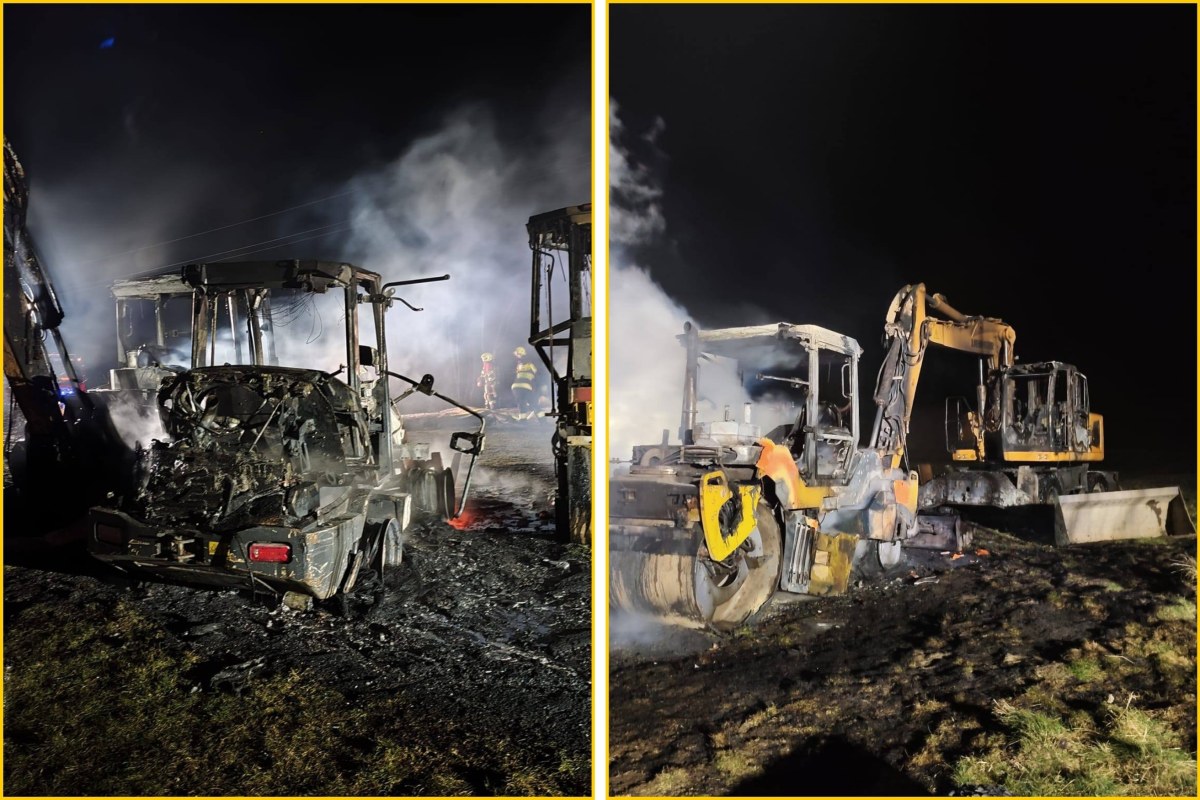 Tajemnicy pożar niedaleko placu budowy polskiej elektrowni jądrowej