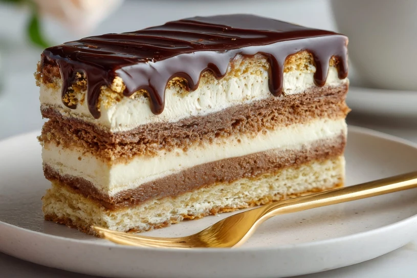 Delikatne i pyszne ciasto wiosenna pychotka. Jako pierwsze zniknie ze stołu