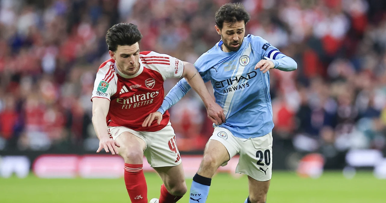 Manchester City - Arsenal w 33. kolejce Premier League. Relacja na żywo