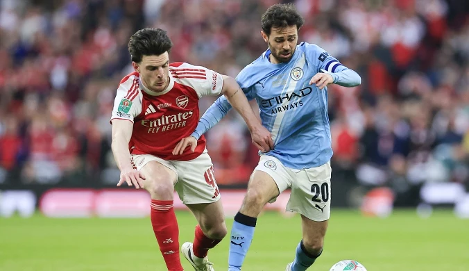 Manchester City - Arsenal w 33. kolejce Premier League. Relacja na żywo