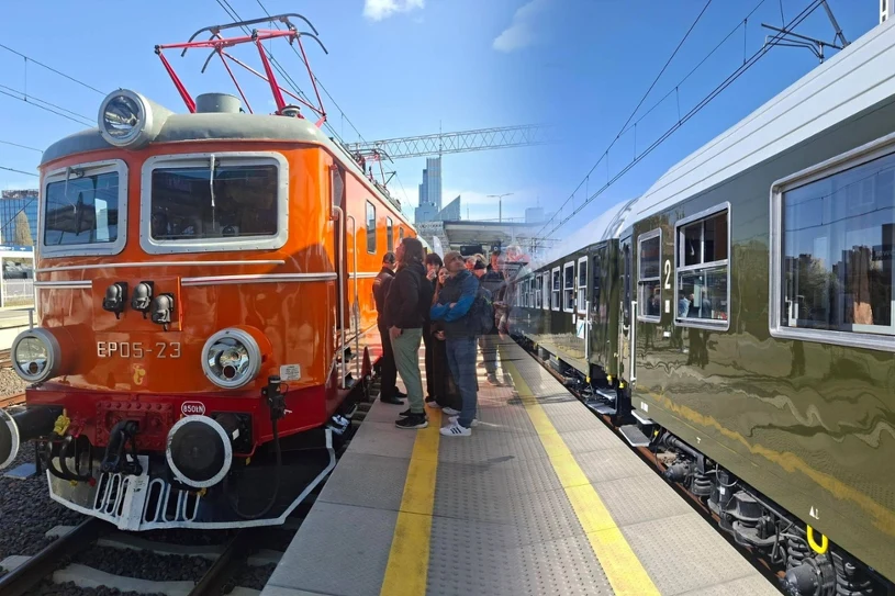 Na torach pojawił się niezwykły pociąg. Wsiadam, a tam... PRL