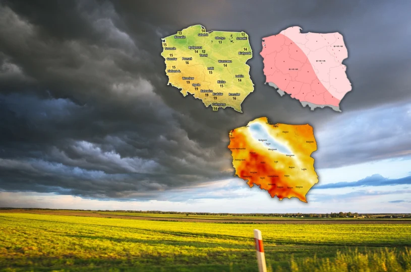 Dwa rodzaje wiosny w jednym dniu. Część kraju w łagodniejszej strefie