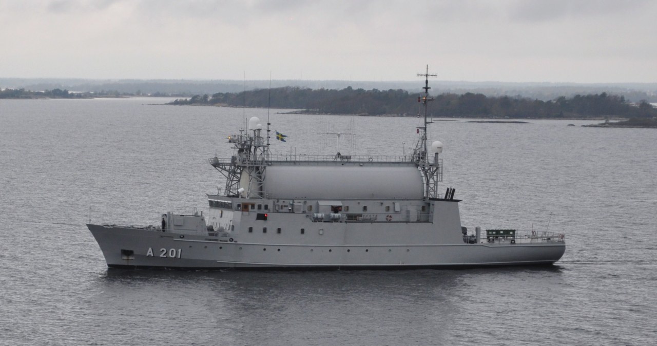 Szwedzi reaktywują okręt szpiegowski Orion. Oto co będzie robił na Bałtyku