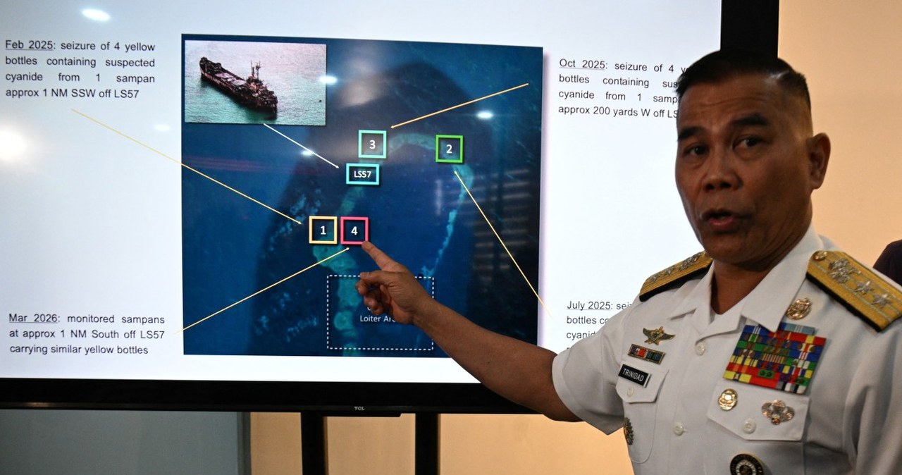 "Zrzucili cyjanek do morza". Poważne oskarżenia pod adresem Chin