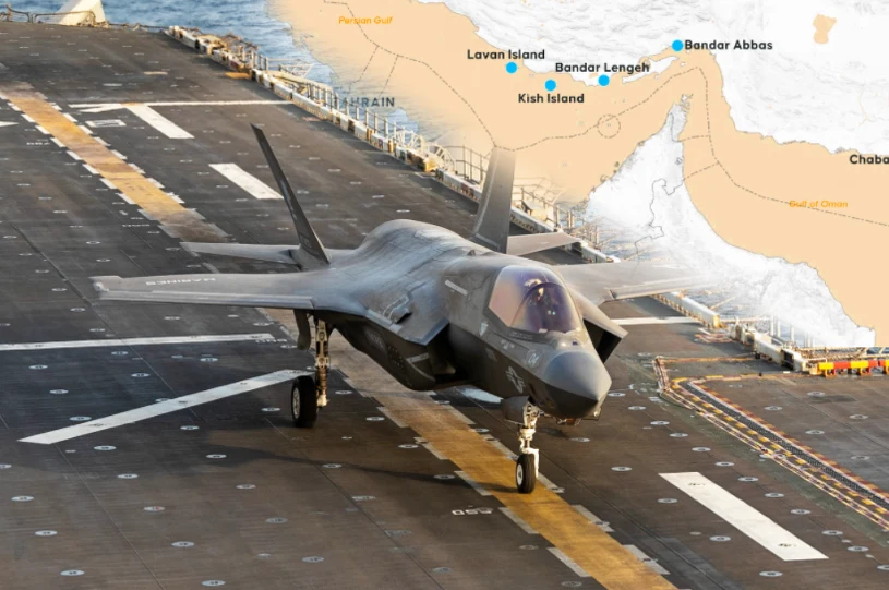 Co czeka statki zatrzymane przez USA w cieśninie? "Specjalna strefa"