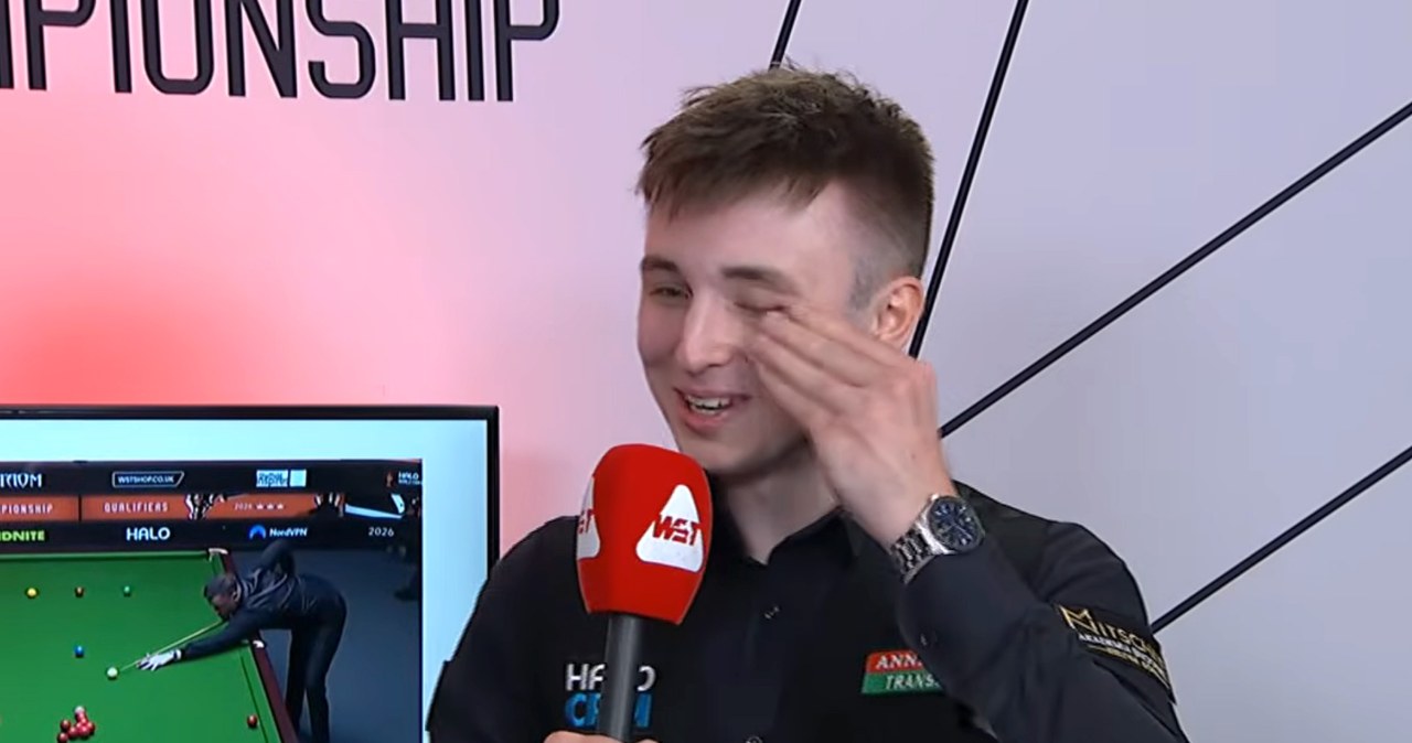 Miliony rozdzielą w Crucible. Tyle zapewnił sobie Polak. To nie pomyłka