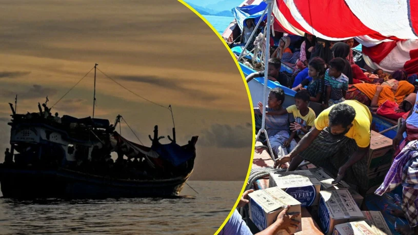 Zatonęła łódź z uchodźcami, trwają poszukiwania zaginionych