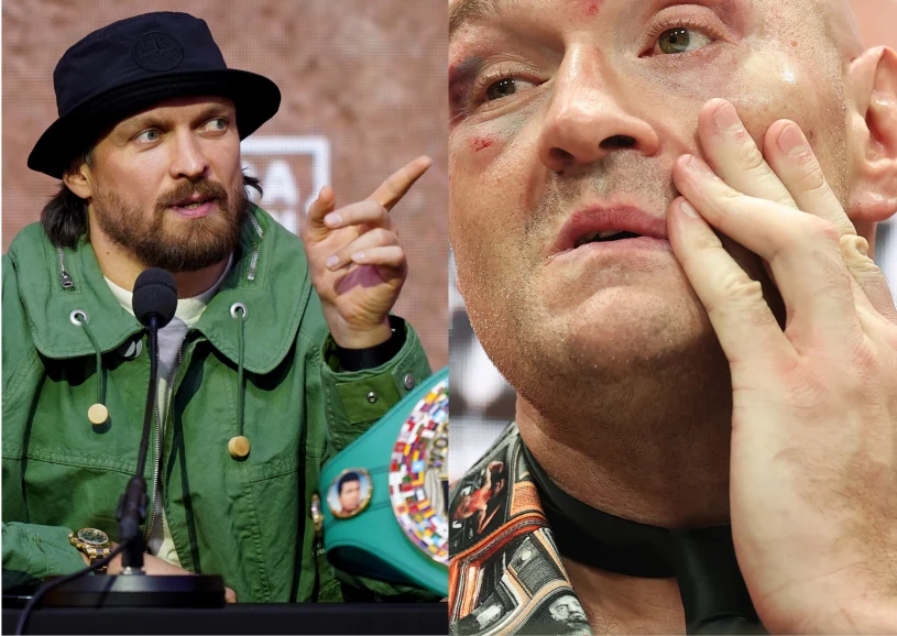 Usyk już "skazał" Fury'ego. Nie wahał się. Stanowisko ws. wielkiego hitu