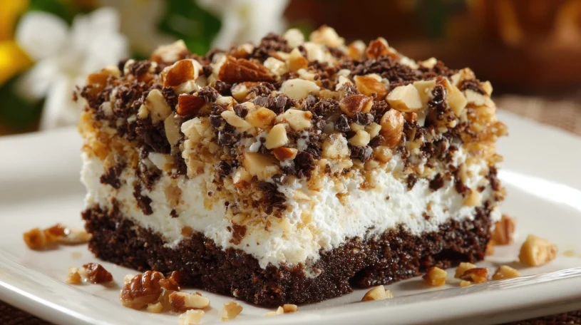 Czekoladowe i pełne orzechów ciasto Bałaganiarz. Robi prawdziwą furorę