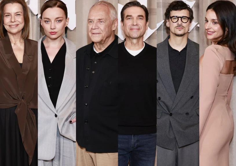 Spotkanie prasowe „Lalki”. Elegancka Kulesza, dawno niewidziany Kondrat