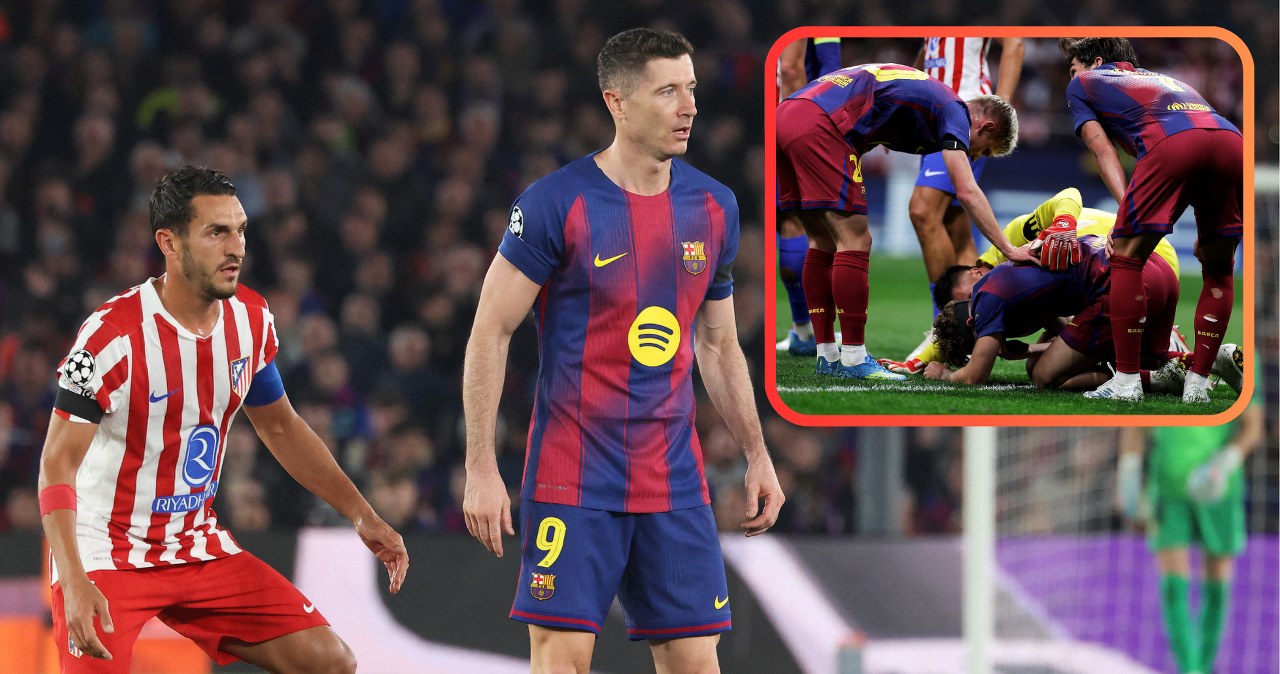 Dramat gwiazdy Barcelony, wyglądało to koszmarnie. Pojechał prosto do szpitala