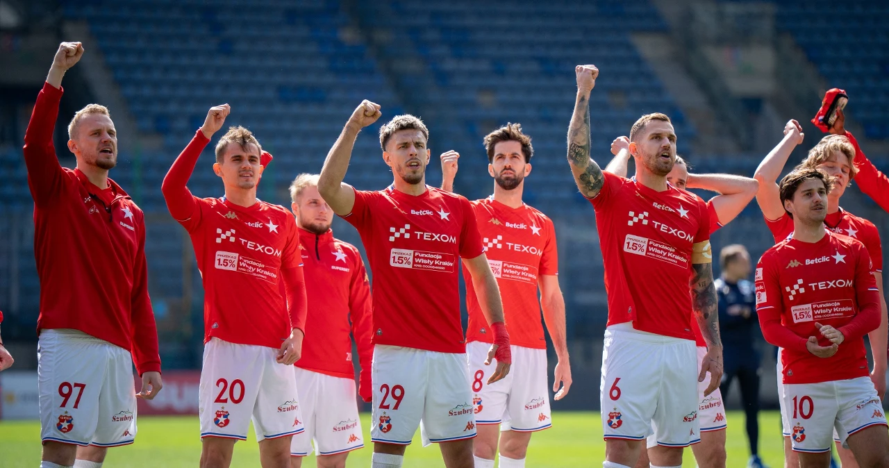 Wisła Kraków - Puszcza Niepołomice w 30. kolejce Betclic 1. Ligi. Relacja na żywo