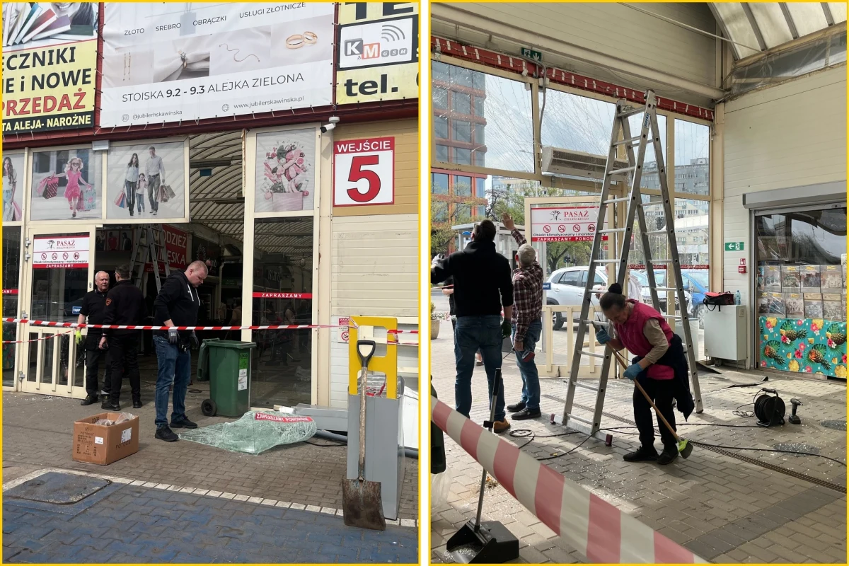 Chwile grozy przeżyli pracownicy i klienci Pasażu Zielińskiego w centrum Wrocławia. Do budynku wjechało rozpędzone w auto. "To cud, że nikt nie ucierpiał" - przyznał w rozmowie z reporterką RMF FM Martyną Czerwińską jeden ze świadków. Do niebezpiecznej sytuacji doprowadziły problemy siedzącej za kierownicą kobiety z jednym z butów na wysokim obcasie. 