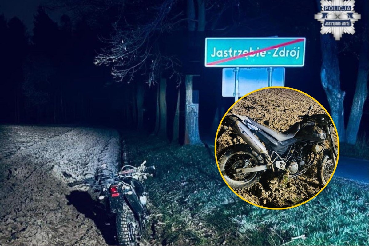 13-latka i 14-latek mieli wypadek na motorze. Sprawą zajmie się sąd