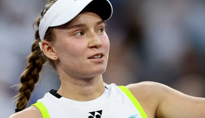 3:4 15-30 Rybakiny. Koniec meczu po 73 minutach. To połówka Świątek