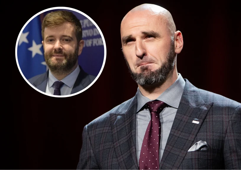 Ambasador nagle zwrócił się do Gortata. "Tak reprezentuje Polskę"