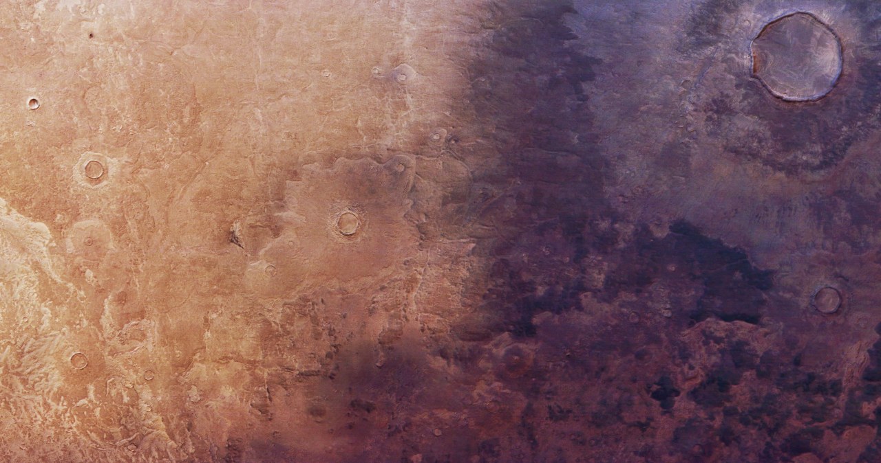 Nowe zdjęcie Marsa. Planeta nie jest już taka sama jak w 1976 roku