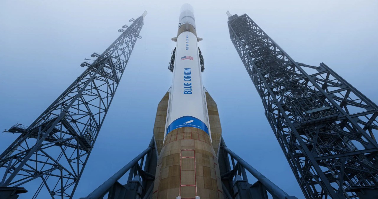 Wielka rakieta New Glenn szykowana do startu. SpaceX rośnie konkurencja