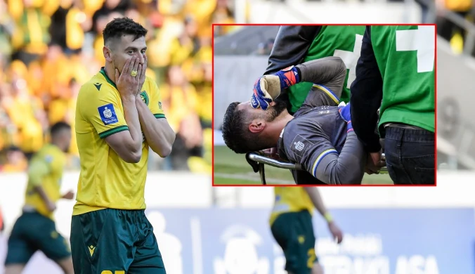 Koszmarna kontuzja w meczu Ekstraklasy. Pięć goli w Katowicach