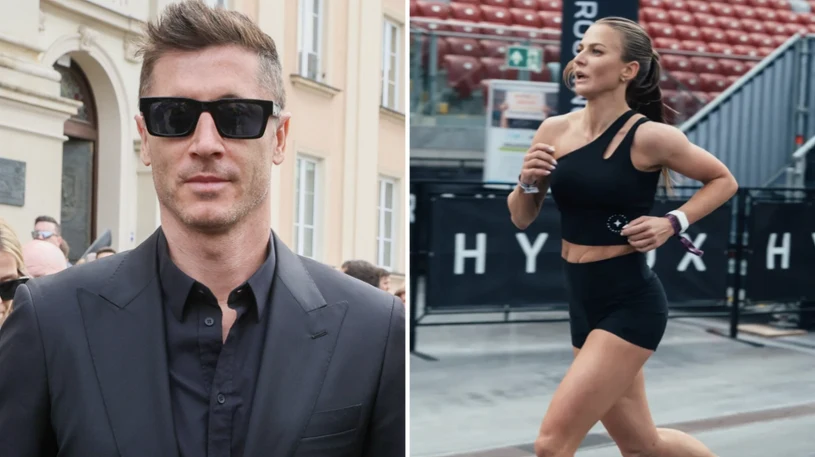 Lewandowska na zawodach HYROX w Warszawie. Nagle do akcji wkroczył Robert