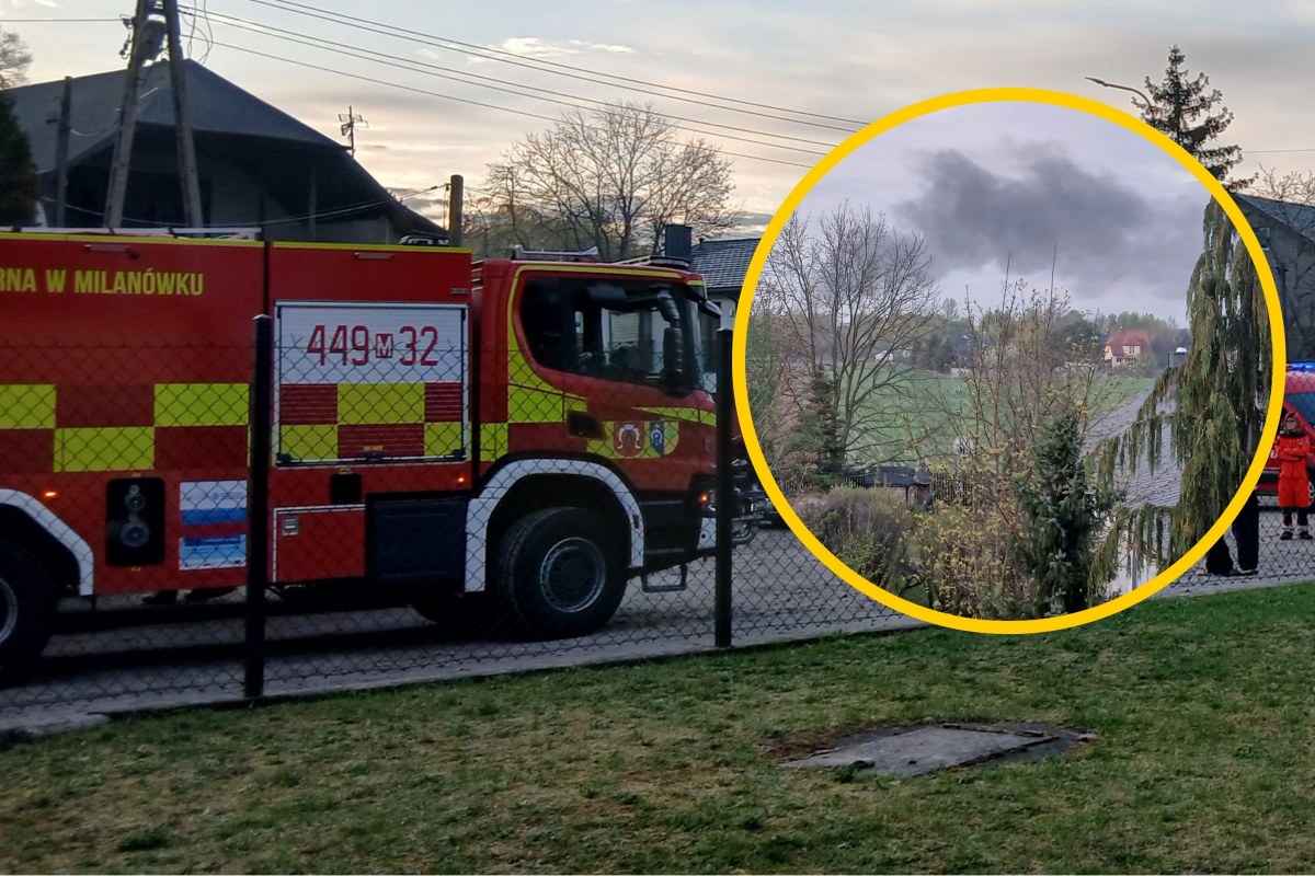 Chmura dymu i wybuchy. Duży pożar w Grodzisku Mazowieckim
