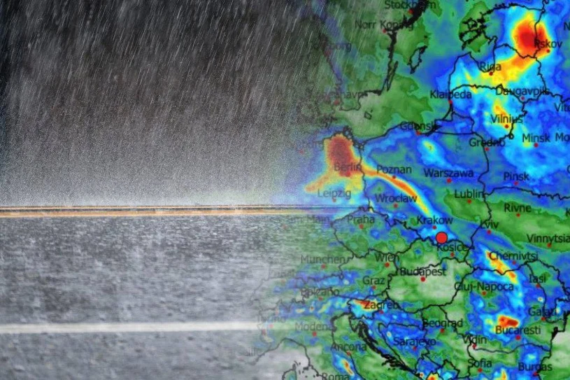 Połowa kraju w alertach, idzie załamanie pogody. Zacznie się po południu