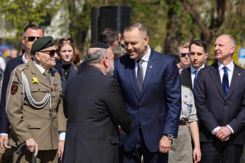 83. rocznica powstania w getcie warszawskim. Uroczyste obchody w stolicy