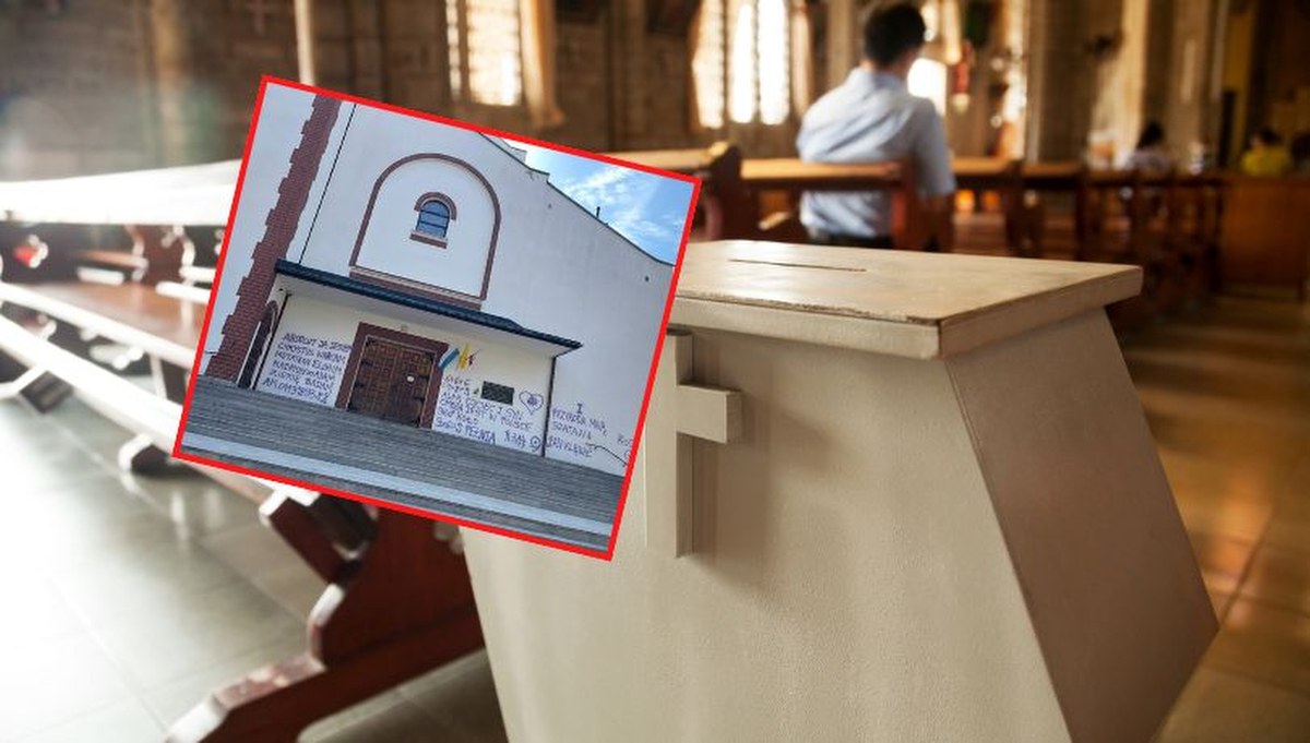 Zniszczony kościół w Trzebinii. Mieszkańcy oburzeni