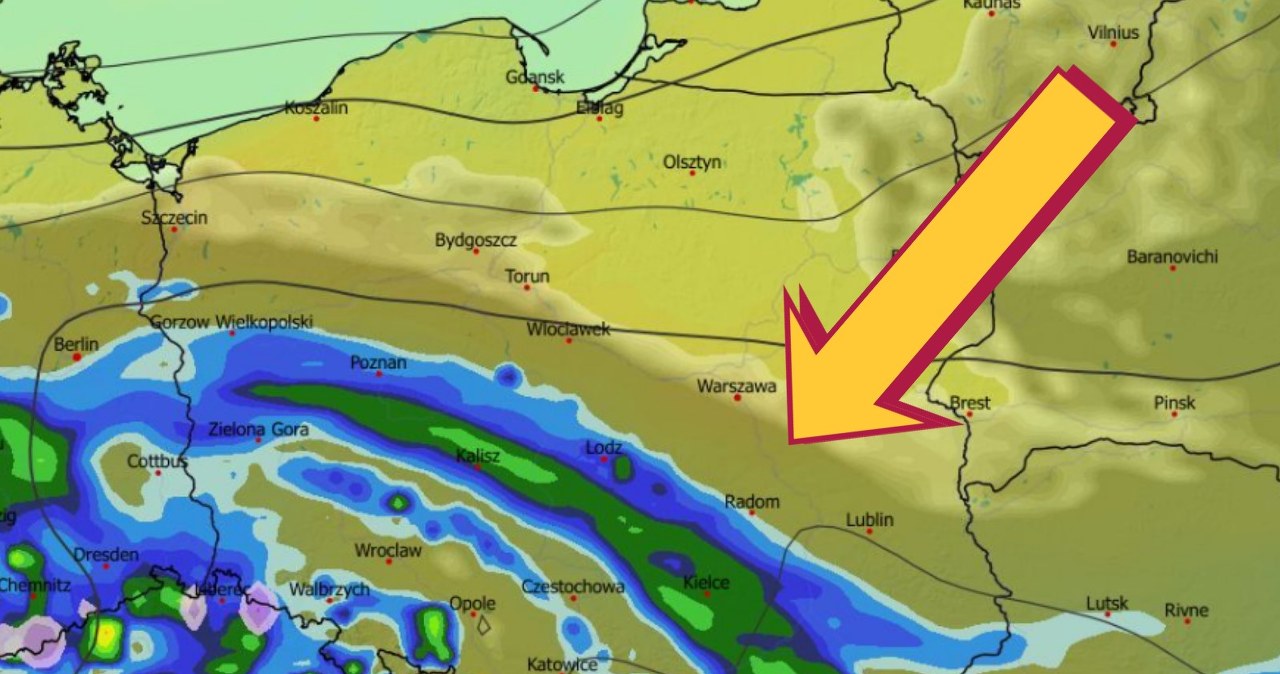 Chłodno, mokro, a czasami wietrznie. Pogoda w poniedziałek nie będzie udana