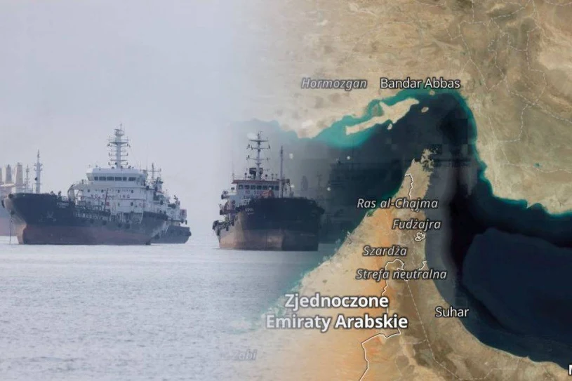 Ruch w cieśninie Ormuz niemal zamarł. Utworzono "ścieżkę władzy"