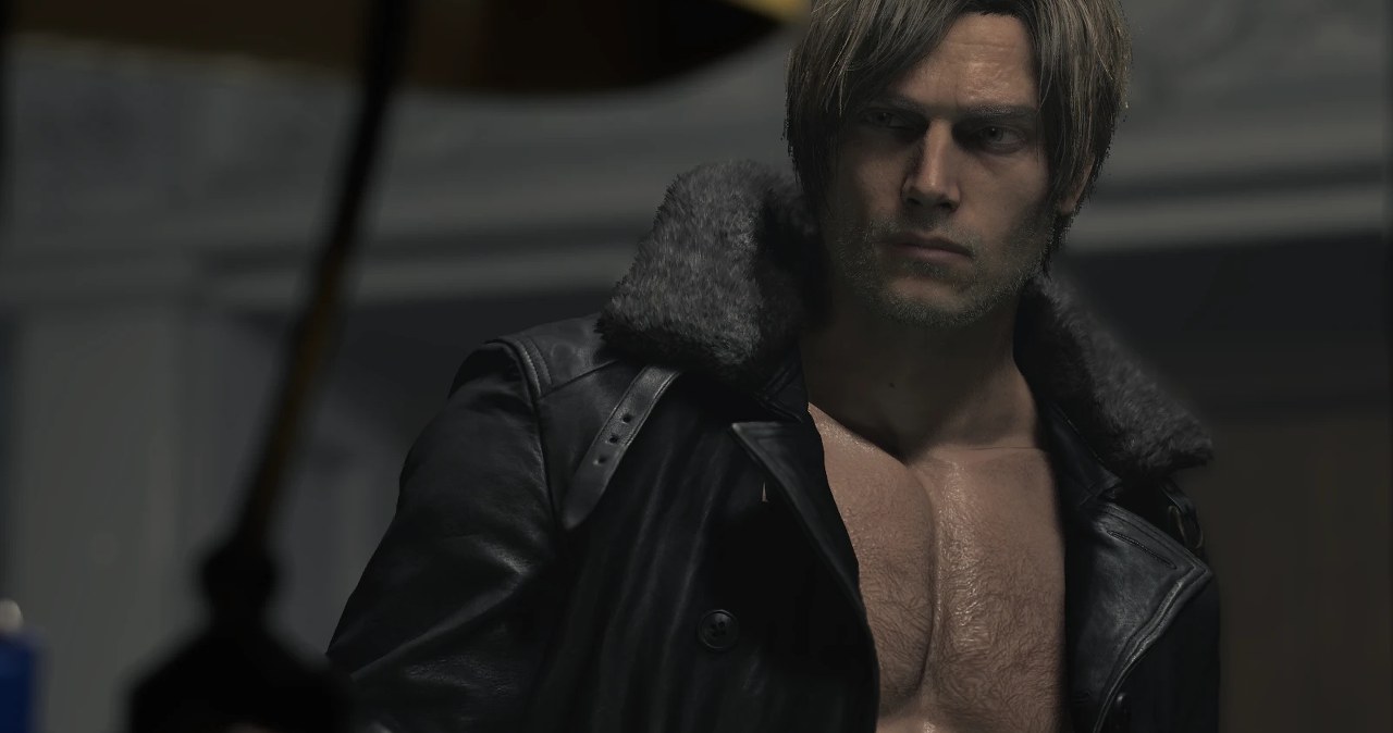 Leon rozpala zmysły fanów Resident Evil jak w "50 twarzach Greya"