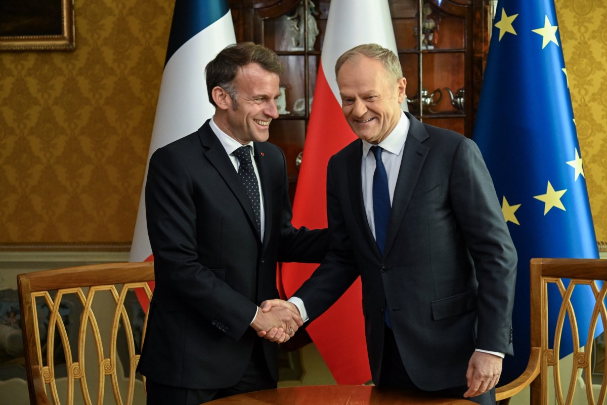 Tusk do Macrona: Zareagowaliście błyskawicznie, gdy byliśmy ofiarą prowokacji rosyjskiej