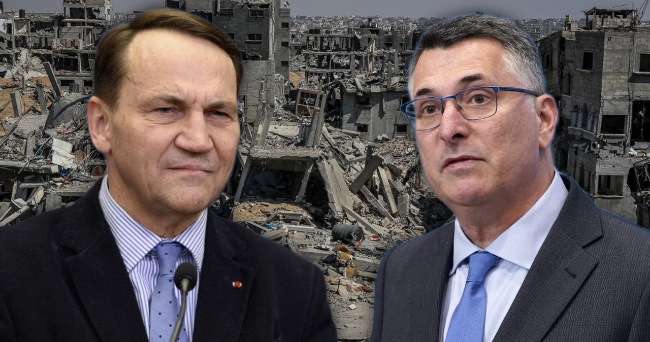 Minister z Izraela zrugał Sikorskiego. Doczekał się riposty