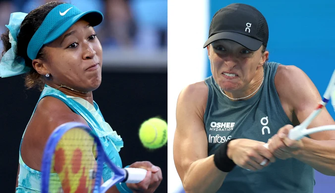 Osaka przetestowała formę Świątek. 60 minut gry na korcie w Madrycie