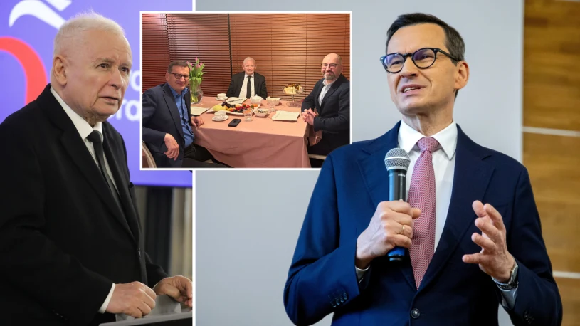 Spotkanie Morawiecki - Kaczyński. Jest zdjęcie, 