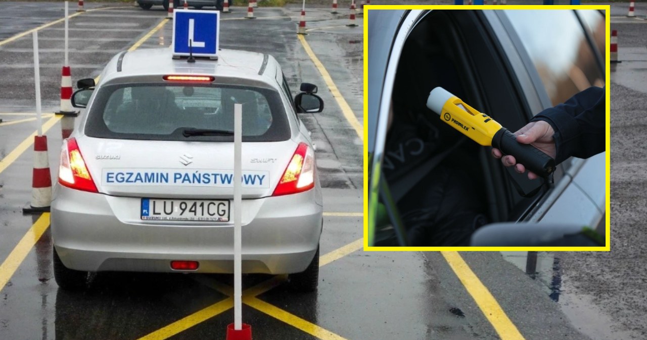 Egzamin na prawo jazdy zakończy się w sądzie. Policja przebadała kursanta