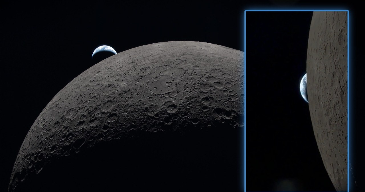 Zachód Ziemi. Dowódca Artemis II pokazał film nagrany iPhonem