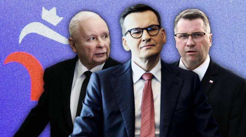 Zdjęcie, o którym mówią w PiS. "To nie teatr, to wojna"