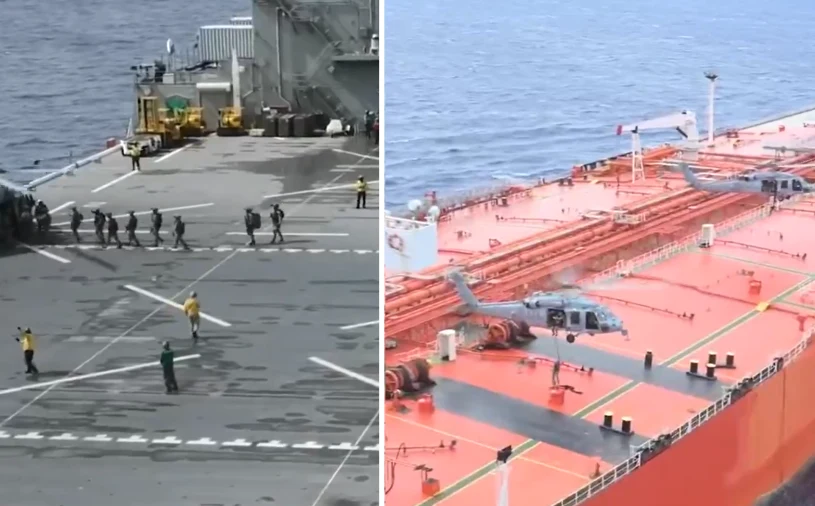 Amerykanie przechwycili statek. Powołali się na "prawo wizyty"